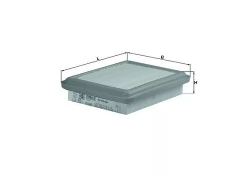 Luchtfilter KNECHT LX 591)
