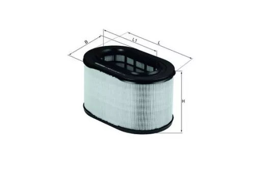 Luchtfilter KNECHT LX 669)