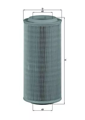 Luchtfilter KNECHT LX 685)