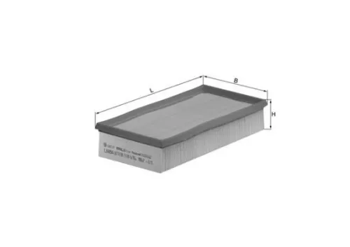 Luchtfilter KNECHT LX 494)