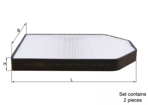 Filter, cabinelucht KNECHT LA 51/S)