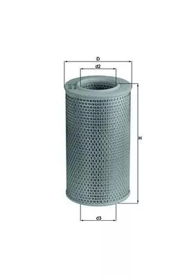 Luchtfilter KNECHT LX 611)