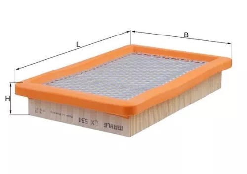Luchtfilter KNECHT LX 534)