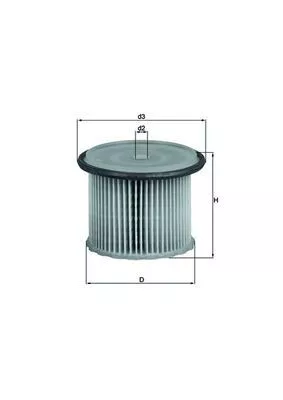 Fuel Filter KNECHT KX 63/1)