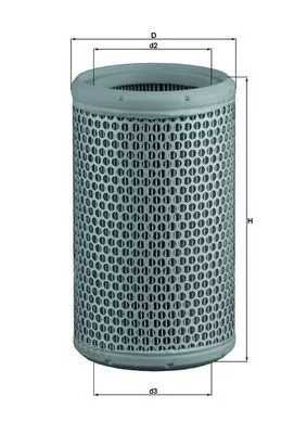 Air Filter KNECHT LX 290)