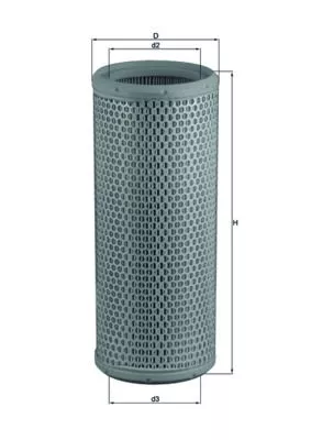 Luchtfilter KNECHT LX 147)