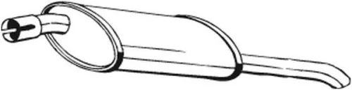 Rear Muffler BOSAL 185-009)