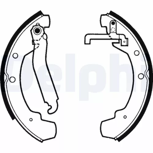 Remblokkenset DELPHI LS1656)