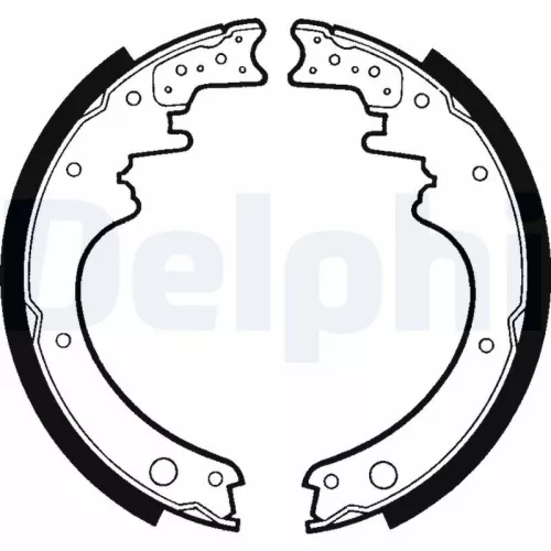 Remblokkenset DELPHI LS1780)