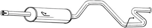 Achterdemper BOSAL 287-357)