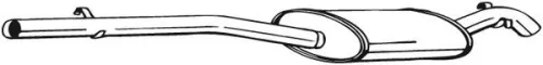 Achterdemper HANS 287-195)