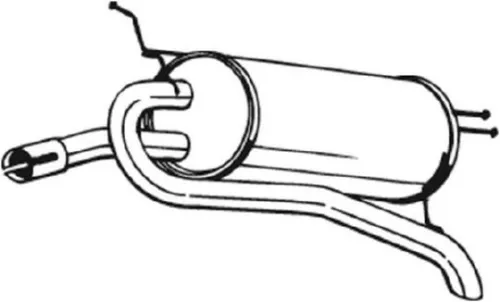 Achterdemper BOSAL 148-223)