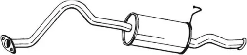 Achterdemper BOSAL 284-077)