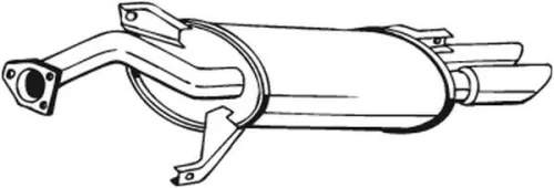 Achterdemper BOSAL 177-243)