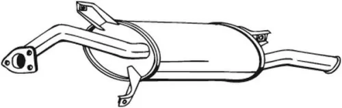Achterdemper BOSAL 177-743)