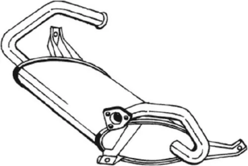 Achterdemper BOSAL 177-275)