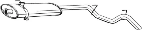 Achterdemper BOSAL 281-943)