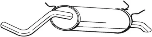 Achterdemper BOSAL 279-223)