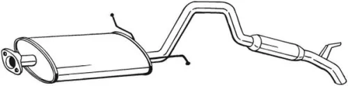 Achterdemper BOSAL 282-959)