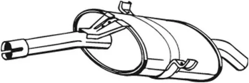Achterdemper BOSAL 228-331)