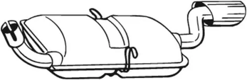 Achterdemper BOSAL 235-193)