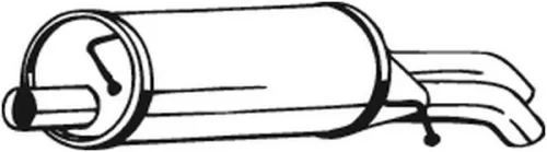 Achterdemper BOSAL 233-601)