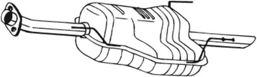 Achterdemper BOSAL 185-455)