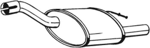 Achterdemper BOSAL 154-211)