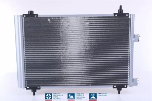 Condensor, airconditioning NISSENS 94570)