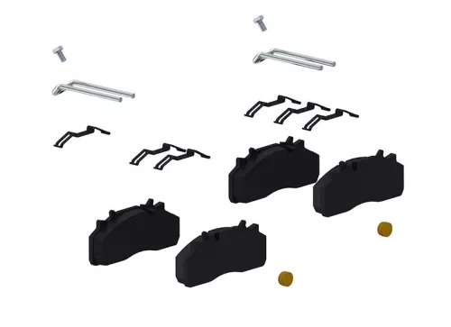 Brake Pad Set, disc brake WABCO 12999737VT)