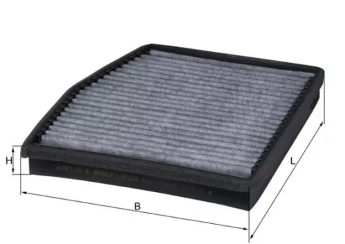 Filter, cabinelucht KNECHT LAK 124)