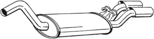 Achterdemper BOSAL 105-127)