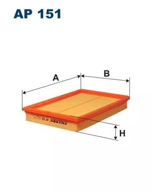 Air Filter FILTRON AP 151)