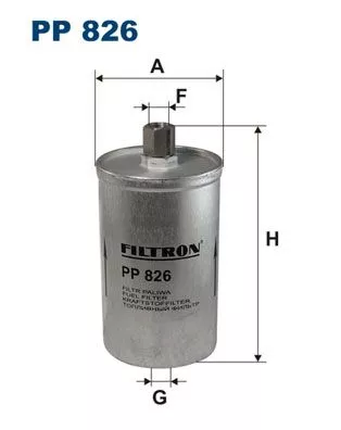 Fuel Filter FILTRON PP 826)