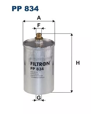 Fuel Filter FILTRON PP 834)