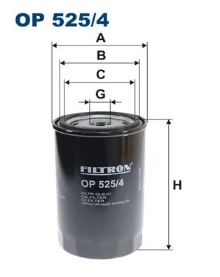 Oil Filter FILTRON OP 525/4)