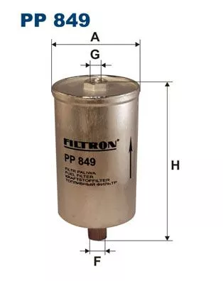 Fuel Filter FILTRON PP 849)