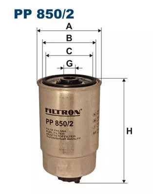 Fuel Filter FILTRON PP 850/2)