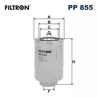 Fuel Filter FILTRON PP 855)