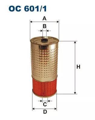 Oil Filter FILTRON OC 601/1)