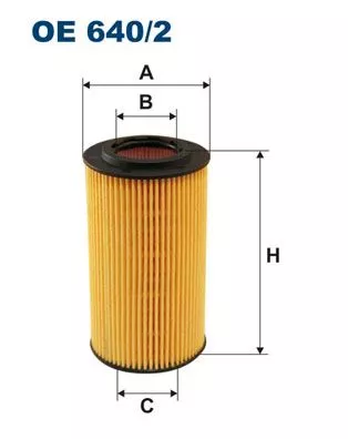 Oil Filter FILTRON OE 640/2)
