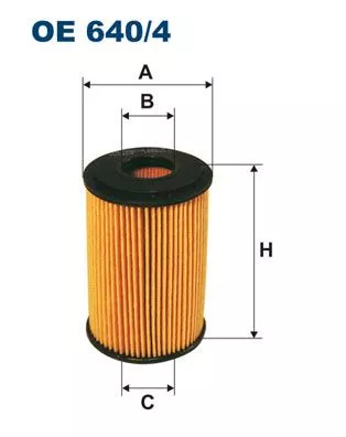 Oil Filter FILTRON OE 640/4)