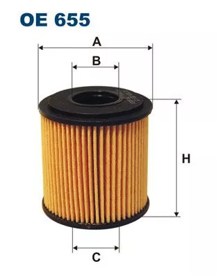 Oliefilter FILTRON OE 655)