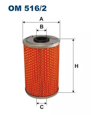 Oil Filter FILTRON OM 516/2)