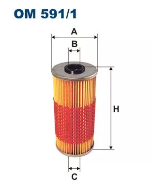 Oil Filter FILTRON OM 591/1)