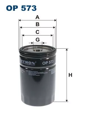 Oil Filter FILTRON OP 573)
