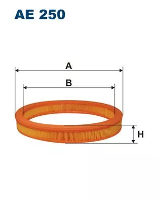 Luchtfilter FILTRON AE 250)