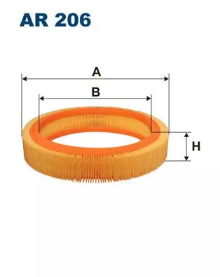 Luchtfilter FILTRON AR 206)