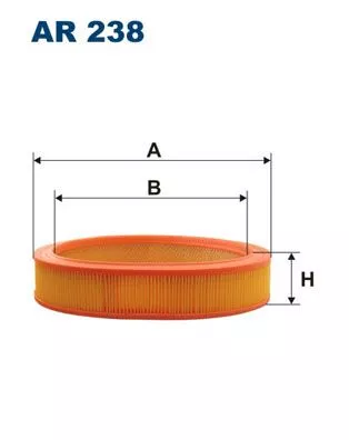 Luchtfilter FILTRON AR 238)