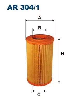 Luchtfilter FILTRON AR 304/1)